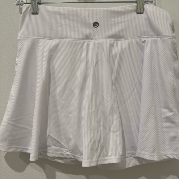 White Tennis Skirt By Body NWT - Picture 5 of 7